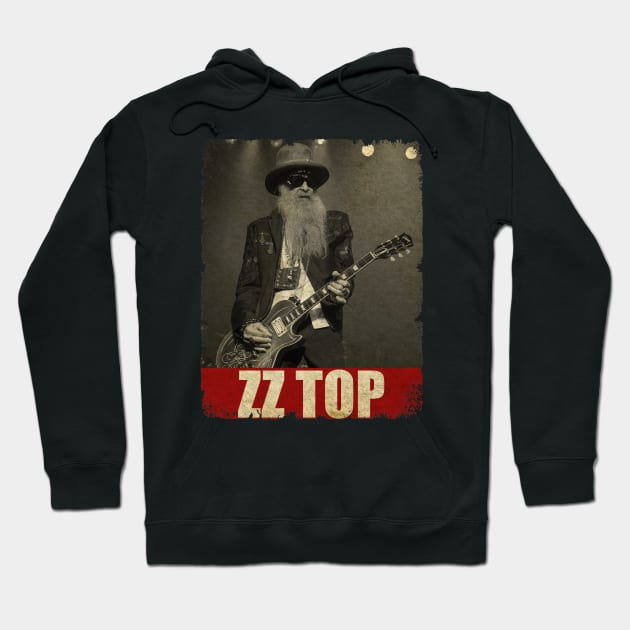 ZZ Top - New RETRO STYLE Hoodie by FREEDOM FIGHTER PROD